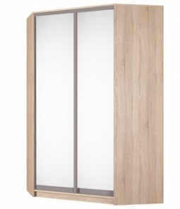 Угловой шкаф Аларти (YA-230х1400(602) (10) Вар. 5; двери D5+D5), с зеркалом в Ставрополе
