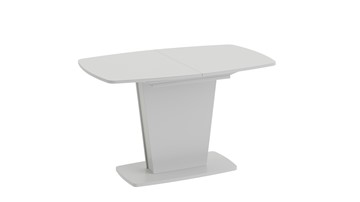 Стол со стеклянной столешницей Честер тип 2, цвет Белый/Стекло белый глянец в Ставрополе