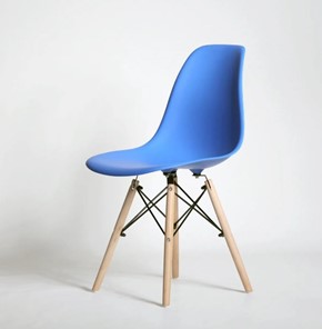 Обеденный стул derstuhl DSL 110 Wood (синий) в Ставрополе