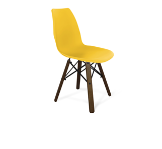 Обеденный стул SHT-ST29/S70 (желтый ral 1021/темный орех/черный) в Ставрополе