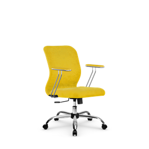 Компьютерное кресло SU-Mr-4/подл.078/осн.003 желтый в Ставрополе