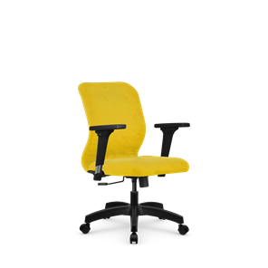 Офисное кресло SU-Mr-4/подл.200/осн.001 желтый в Ставрополе