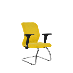 Офисное кресло SU-Mr-4/подл.200/осн.007 желтый в Ставрополе