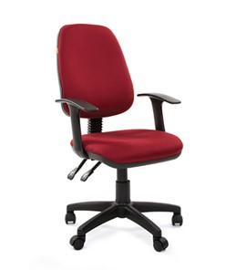 Кресло офисное CHAIRMAN 661 Ткань стандарт 15-11 красная в Ставрополе