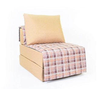 Бескаркасное кресло-кровать Харви, песочный-квадро беж в Ставрополе
