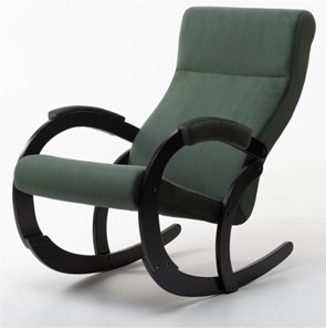 Кресло-качалка в гостиную Корсика, ткань Amigo Green 34-Т-AG в Ставрополе
