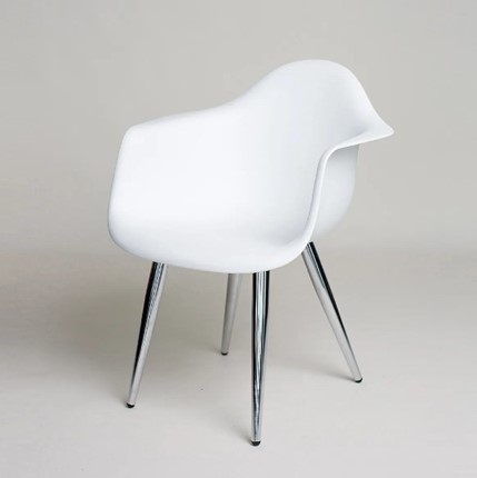 Обеденный стул DSL 330 Milan (Белый) в Ставрополе - изображение