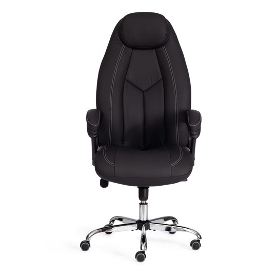 Кресло офисное BOSS Lux, кож/зам, черный, арт.21151 в Ставрополе - изображение 5