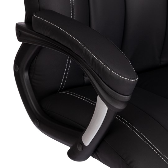 Кресло офисное BOSS Lux, кож/зам, черный, арт.21151 в Ставрополе - изображение 7