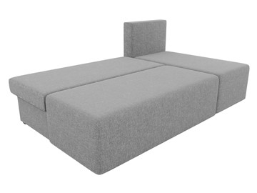 Угловой диван с оттоманкой Поло, Серый (рогожка) в Ставрополе - предосмотр 4