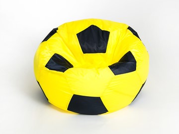 Кресло-мешок Мяч малый, желто-черный в Ставрополе