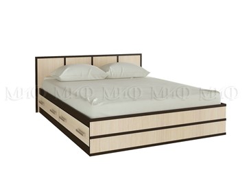 Кровать двуспальная Сакура 1600 с ящиками в Ставрополе